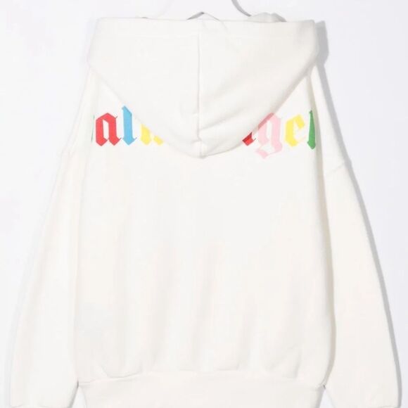 NWT Palm Angels Kids logo-print hoodie - size 6 - Picture 5 of 9